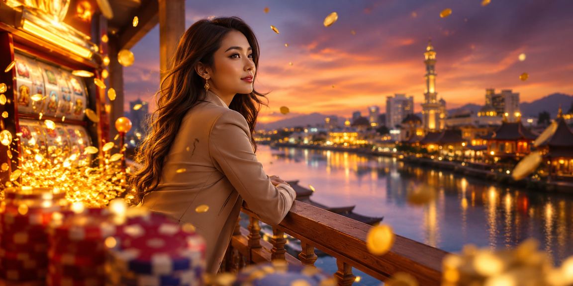 Permainan slot bergaya Melayu Malaysia dengan tema jackpot moden
